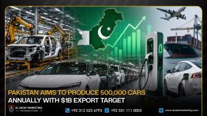 Pakistan Aims to Produce 500,000 Cars Annually With $1B Export Target
