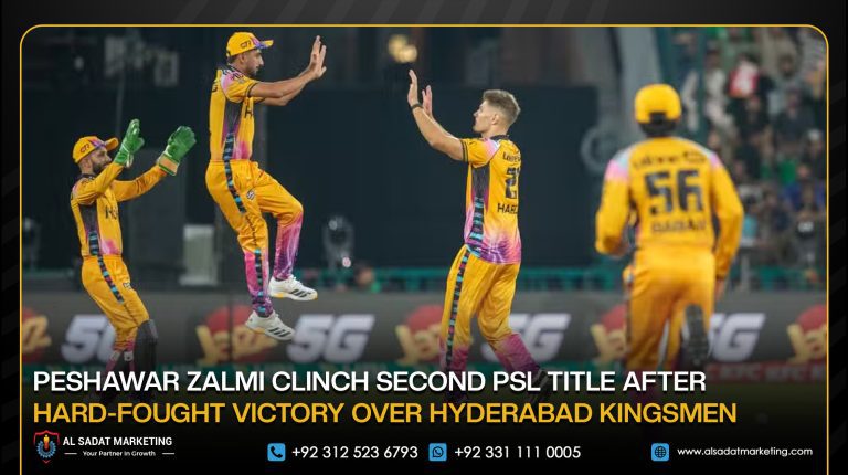Peshawar Zalmi Clinch Second PSL Title After Hard-Fought Victory Over Hyderabad Kingsmen