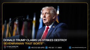 Donald Trump Claims US Strikes Destroy SevenIranian “Fast Boats”