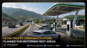 Ultra-Fast EV Charging Stations Planned for Motorway Rest Areas