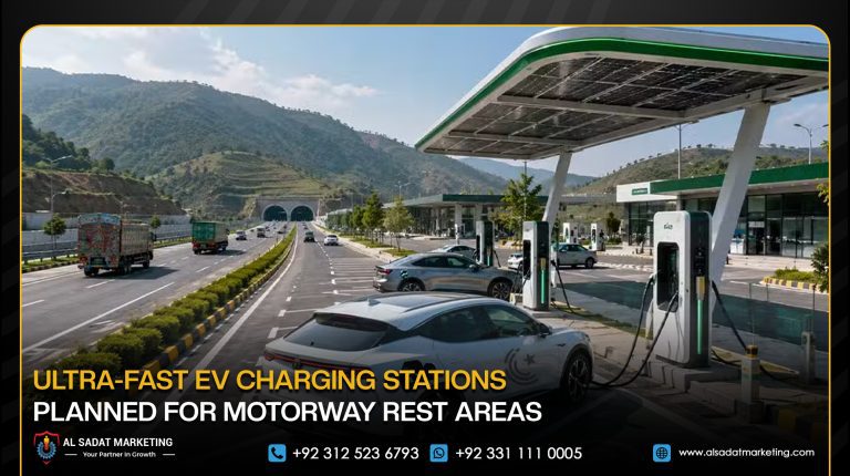 Ultra-Fast EV Charging Stations Planned for Motorway Rest Areas