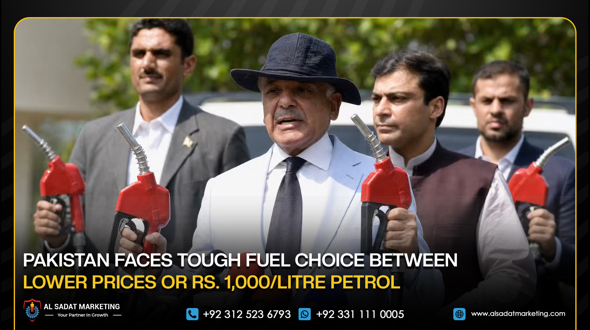 Pakistan Faces Tough Fuel Choice Between Lower Prices or Rs. 1,000/Litre Petrol