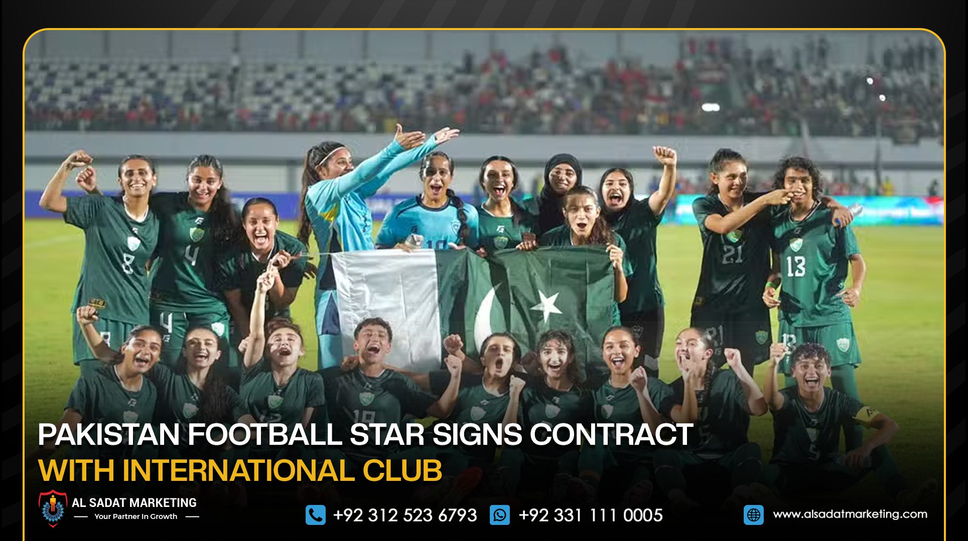 Pakistan Football Star Signs Contract with International Club