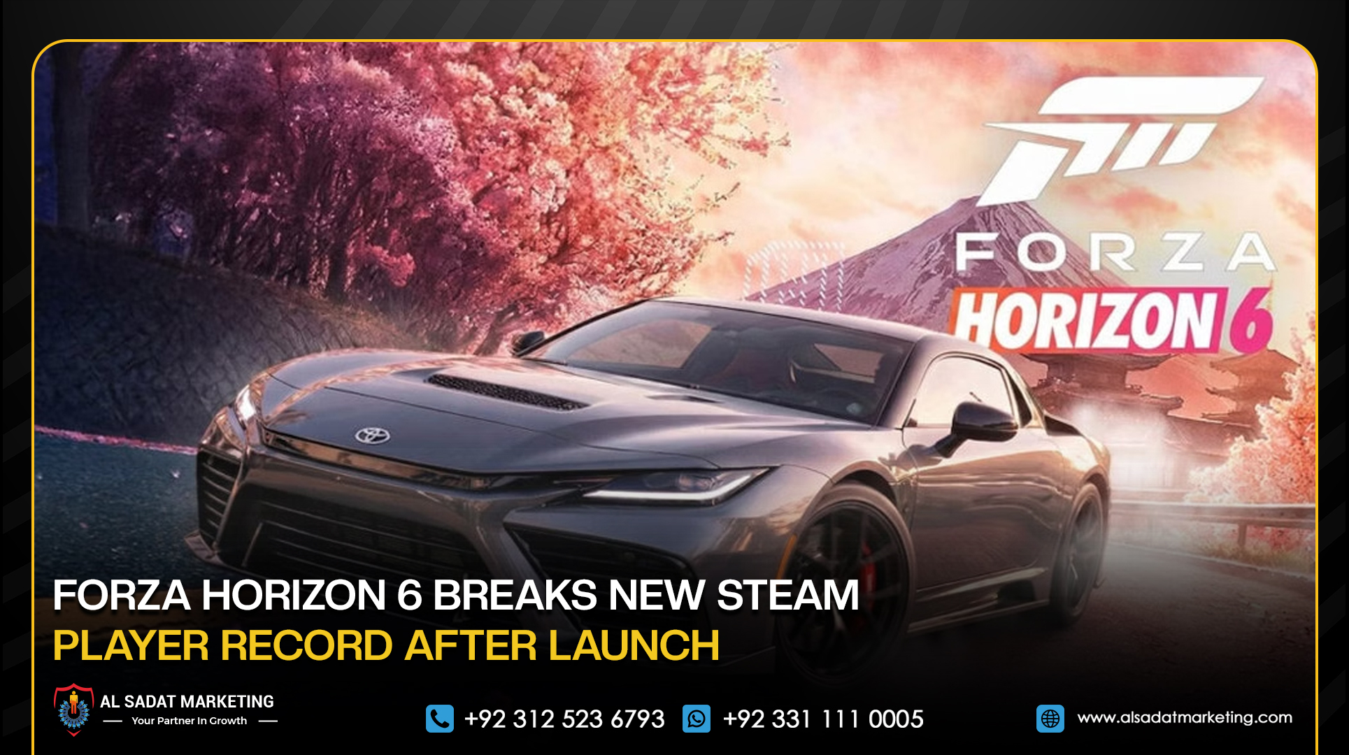 Forza Horizon 6 Breaks New Steam Player Record After Launch