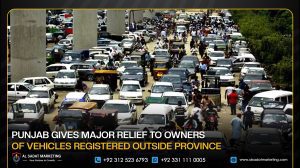 Punjab Gives Major Relief to Owners of Vehicles Registered Outside Province