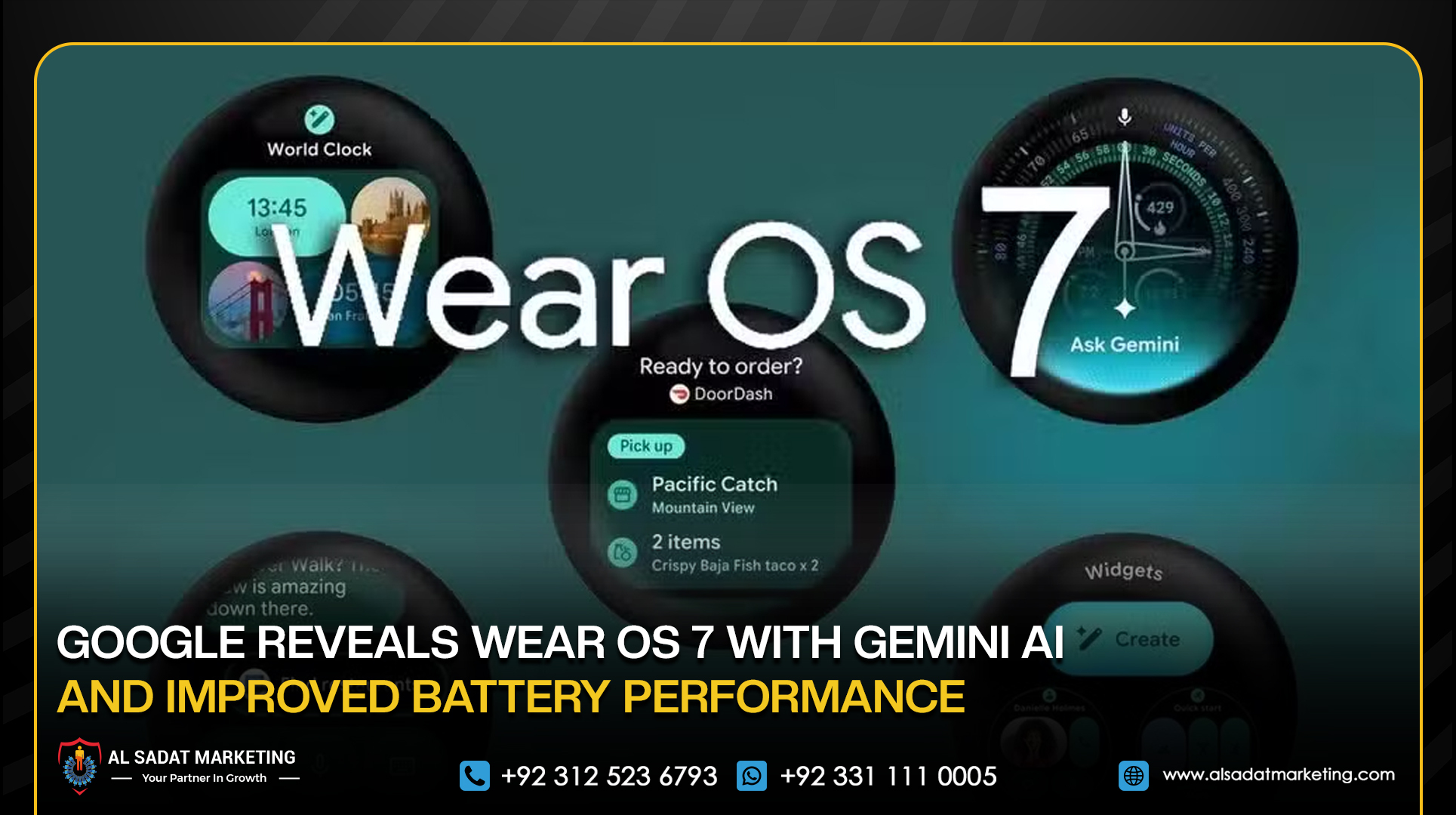 Google Reveals Wear OS 7 With Gemini AI and Improved Battery Performance