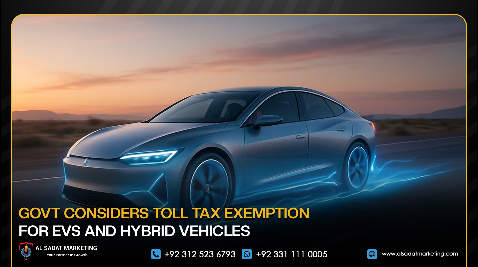 Govt Considers Toll Tax Exemption for EVs and Hybrid Vehicles