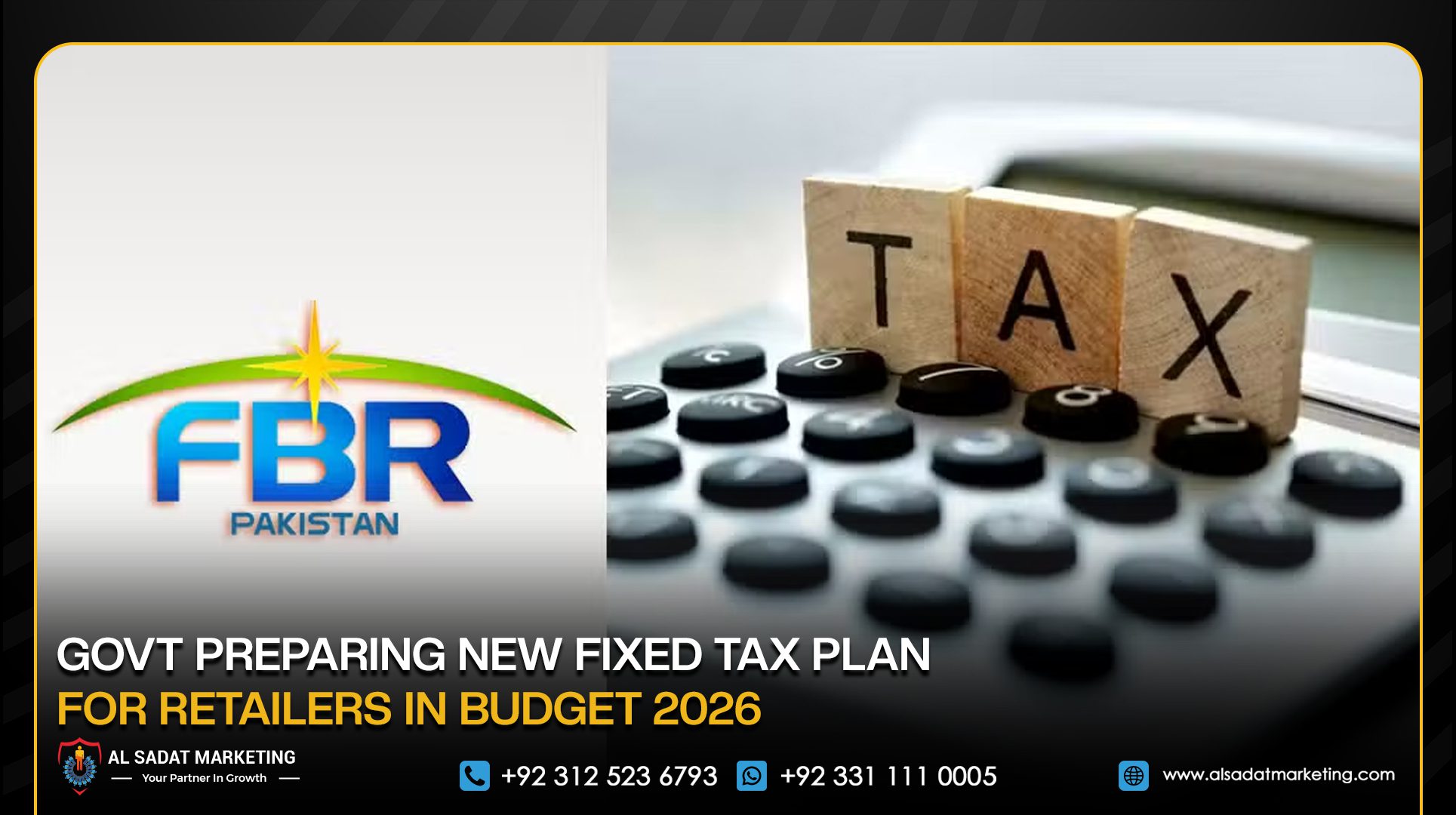 Govt Preparing New Fixed Tax Plan for Retailers in Budget 2026