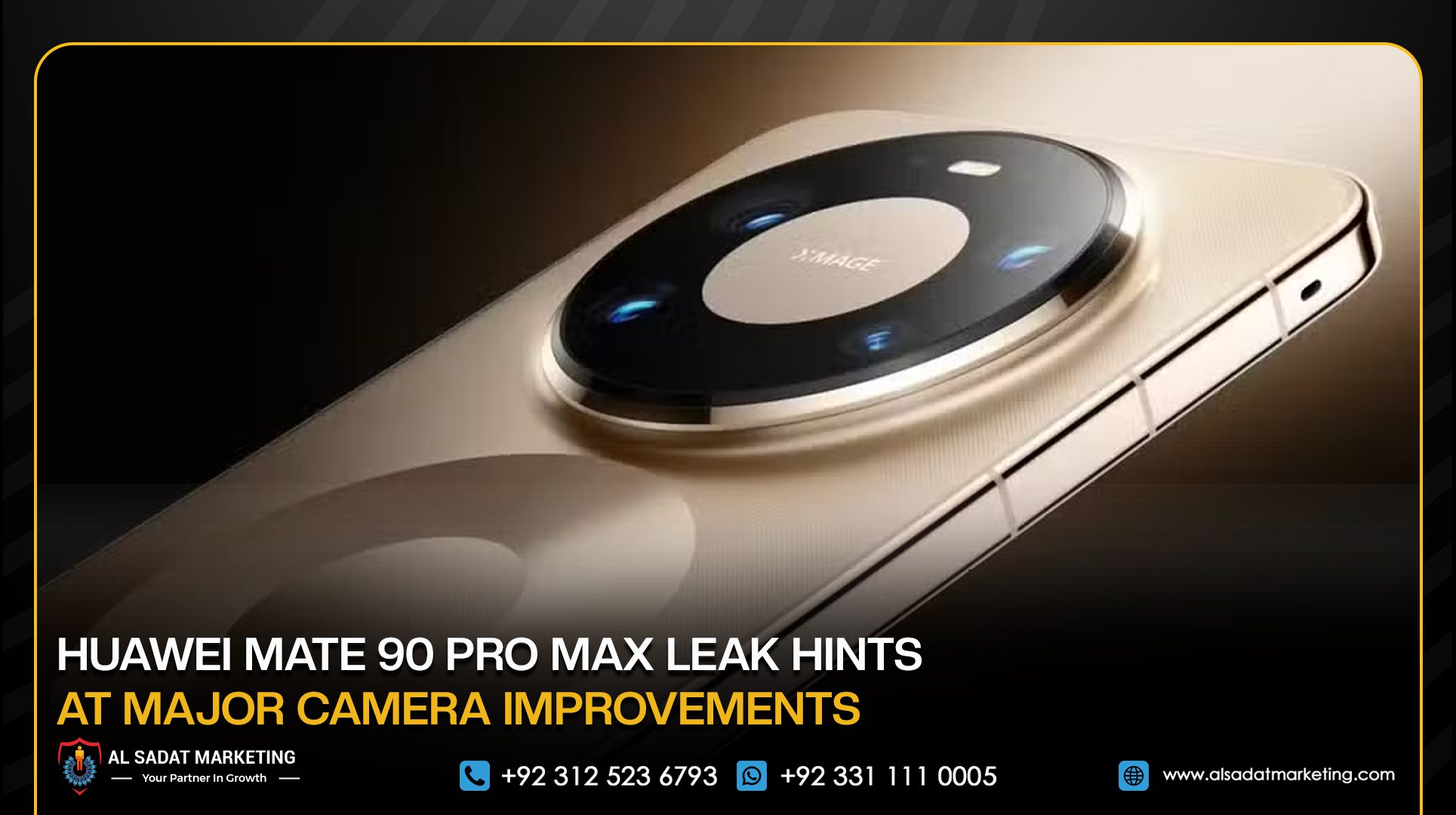 Huawei Mate 90 Pro Max Leak Hints at Major Camera Improvements