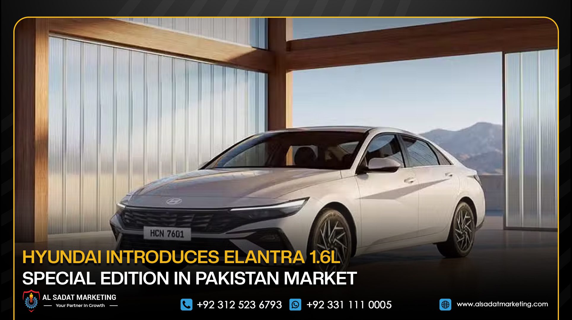 Hyundai Introduces Elantra 1.6L Special Edition in Pakistan Market