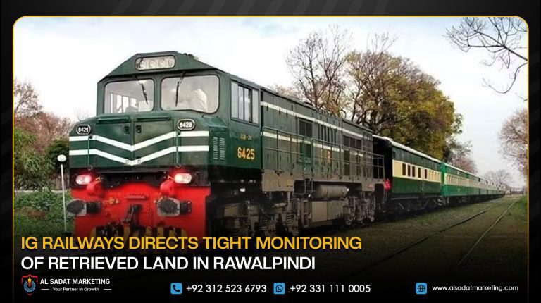 IG Railways Directs Tight Monitoring of Retrieved Land in Rawalpindi
