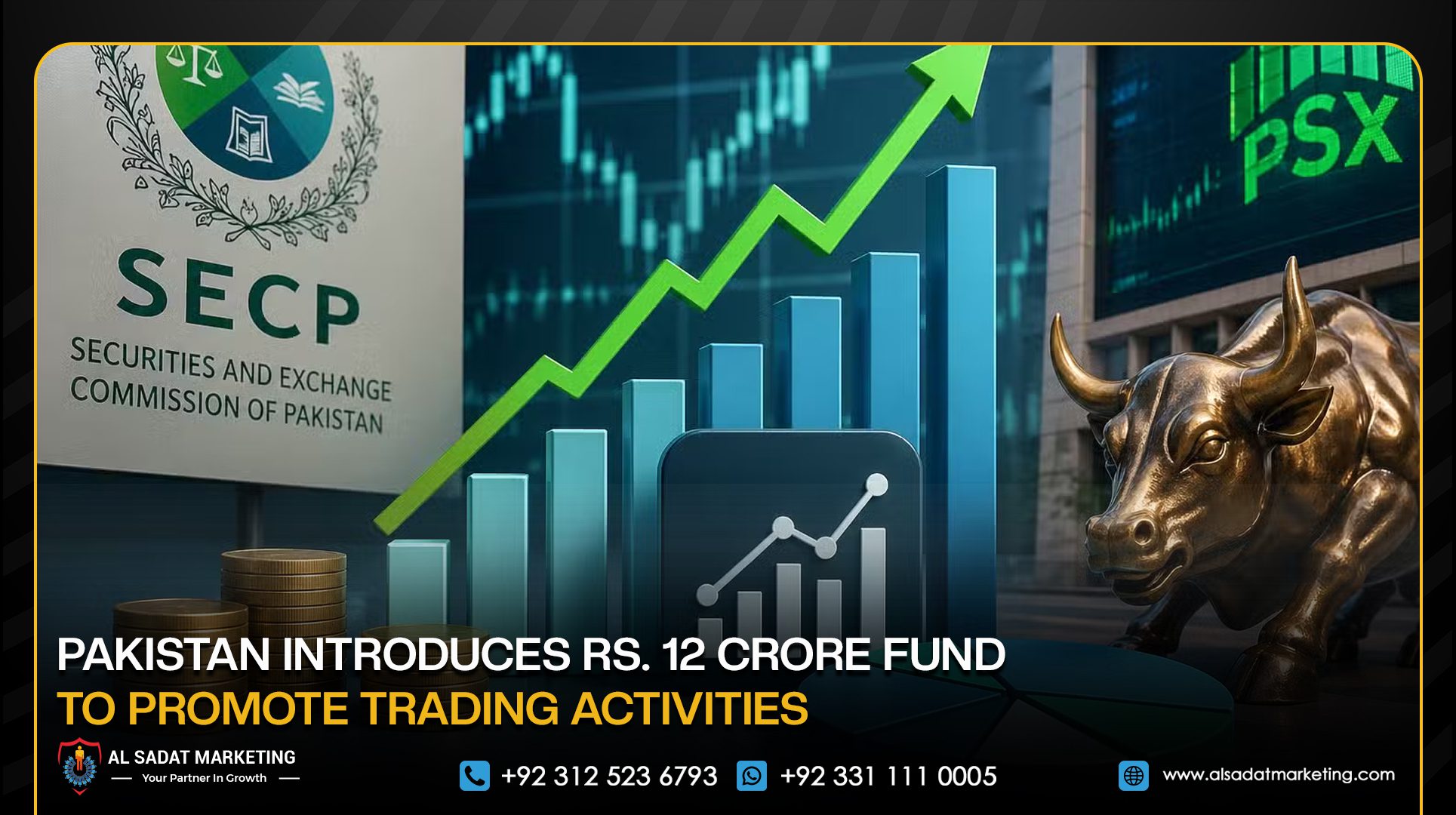 Pakistan Introduces Rs. 12 Crore Fund to Promote Trading Activities