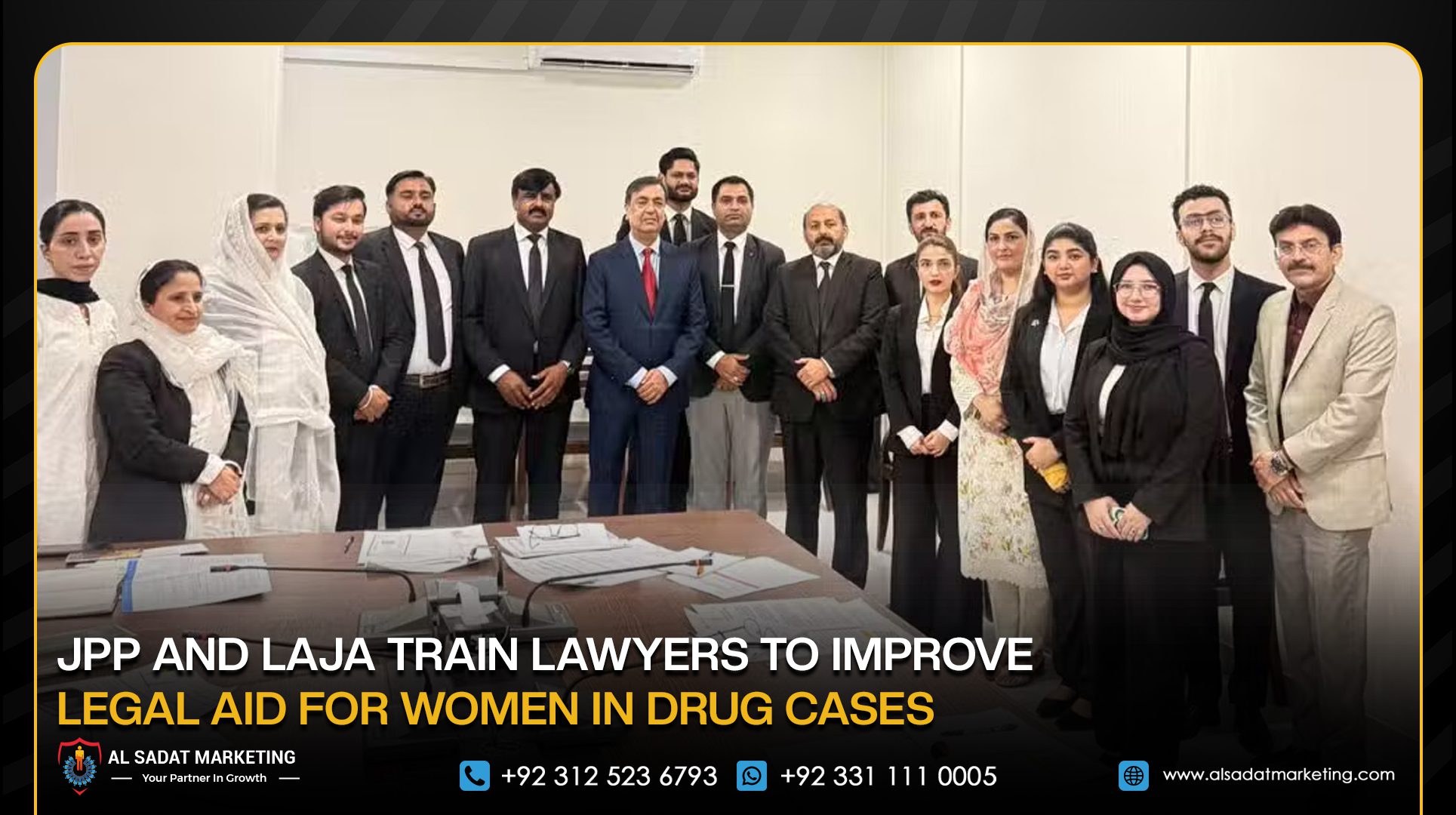 JPP and LAJA Train Lawyers to Improve Legal Aid for Women in Drug Cases