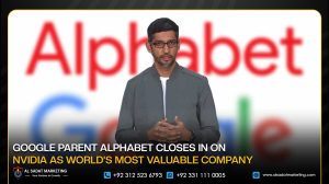 Google Parent Alphabet Closes In on Nvidia as World’s Most Valuable Company