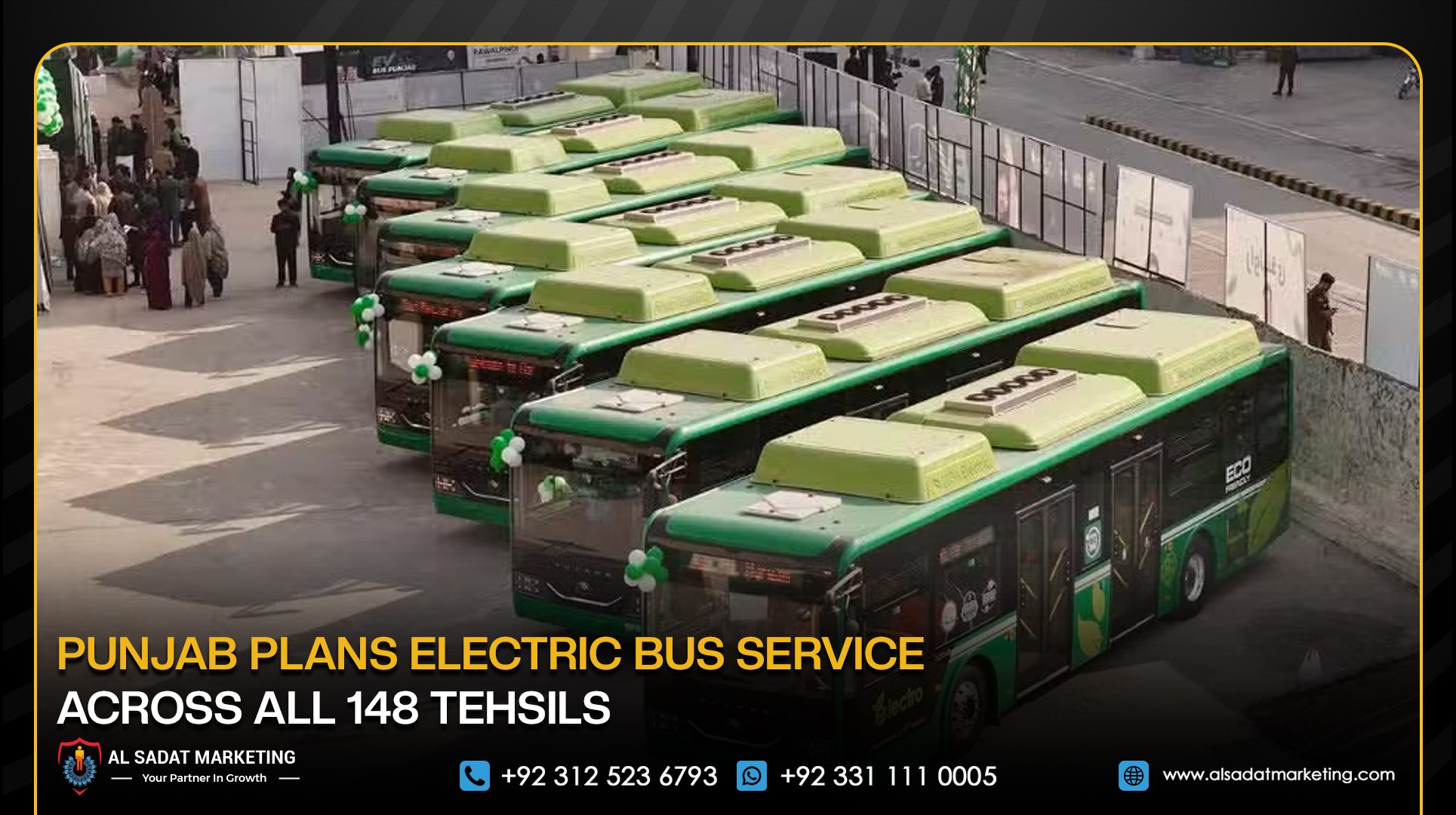 Punjab Plans Electric Bus Service Across All 148 Tehsils