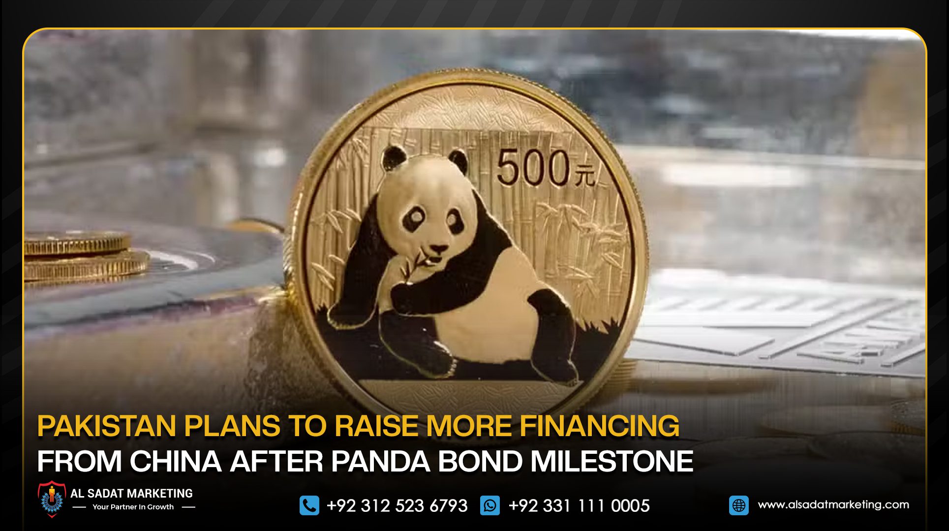 Pakistan Plans to Raise More Financing From China After Panda Bond Milestone