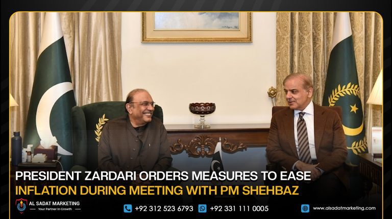 President Zardari Orders Measures to Ease Inflation During Meeting With PM Shehbaz
