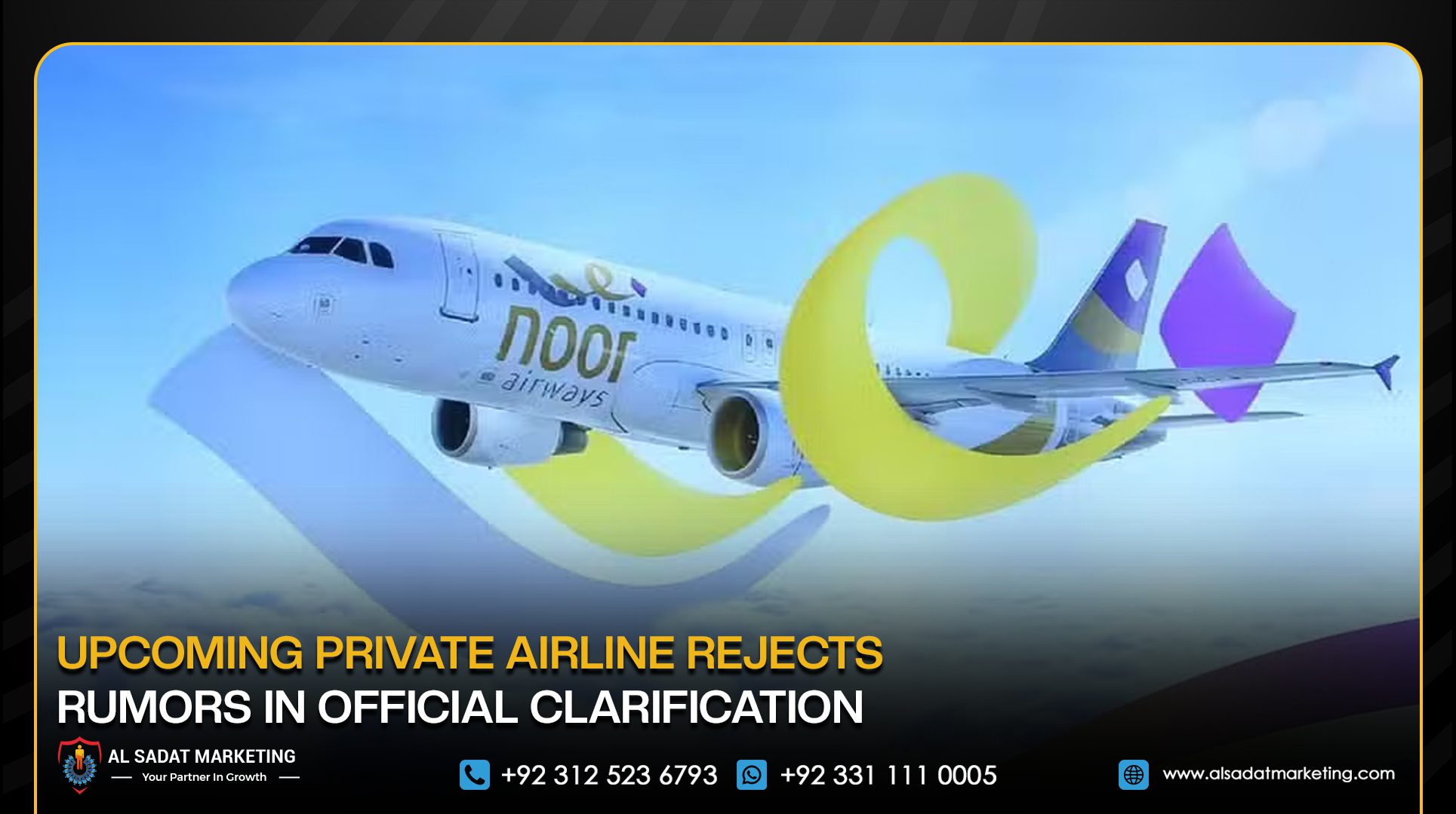 Upcoming Private Airline Rejects Rumors in Official Clarification