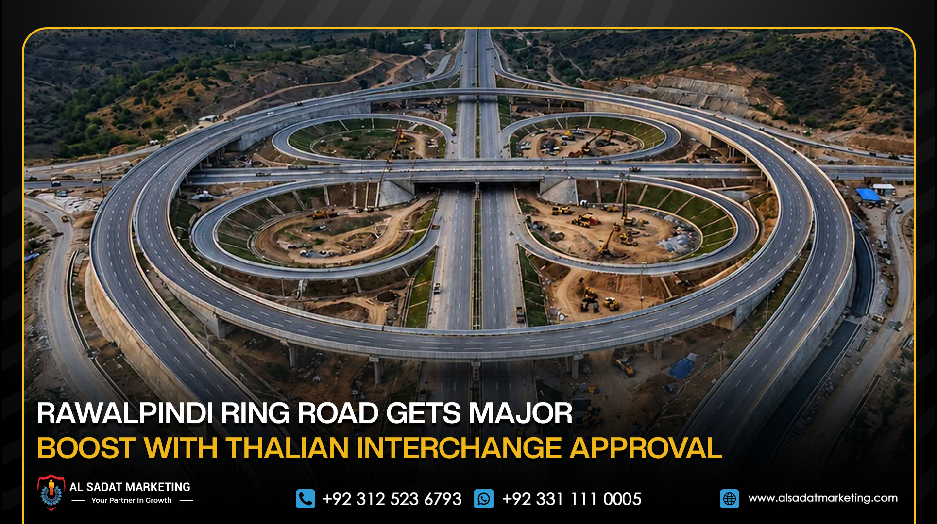 Rawalpindi Ring Road Gets Major Boost with Thalian Interchange Approval