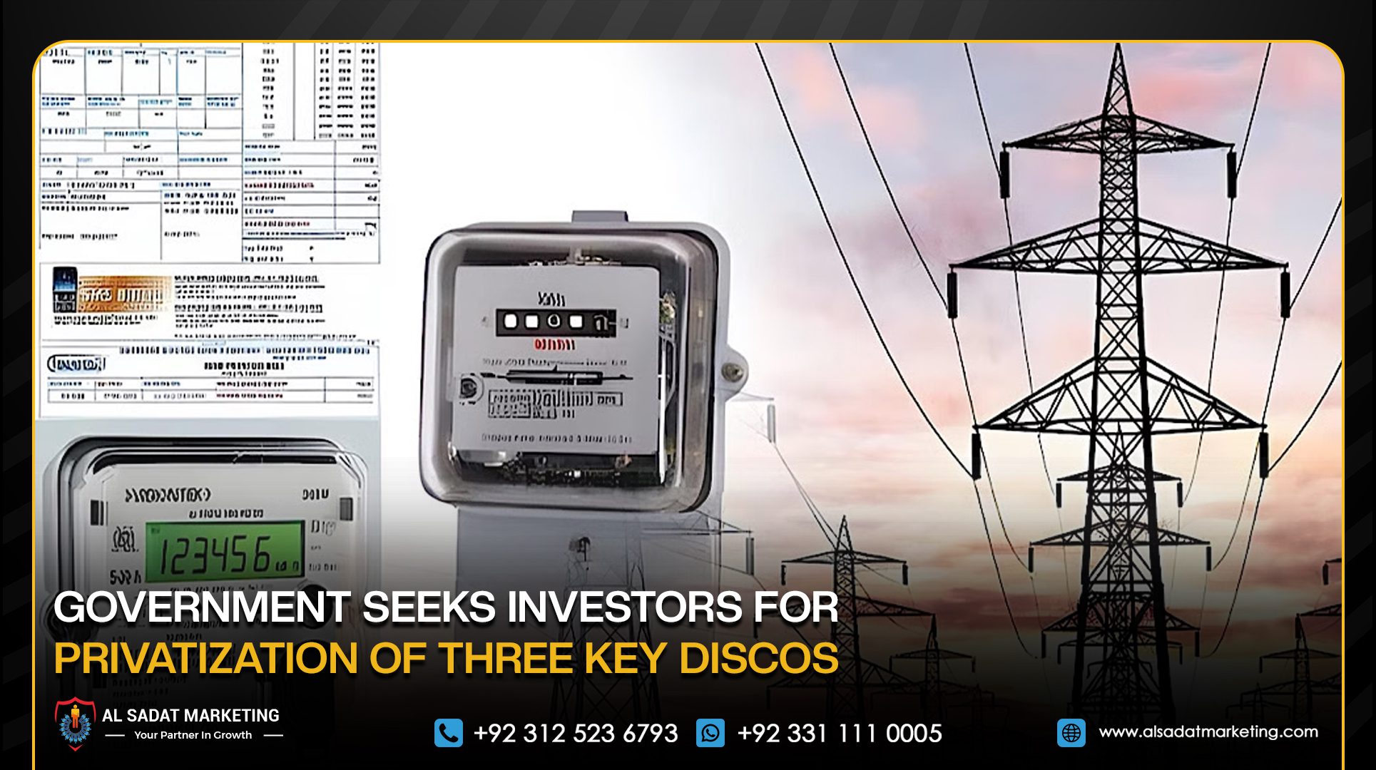 Government Seeks Investors for Privatization of Three Key DISCOs