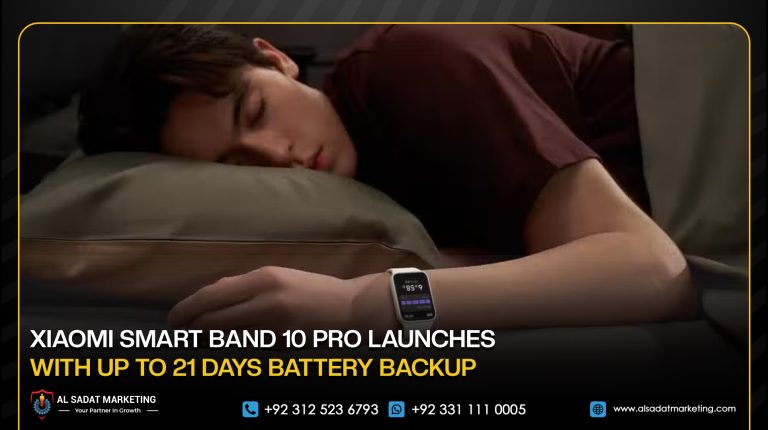 Xiaomi Smart Band 10 Pro Launches With Up to 21 Days Battery Backup