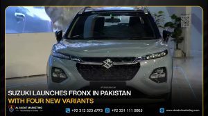 Suzuki Launches Fronx in Pakistan With Four New Variants