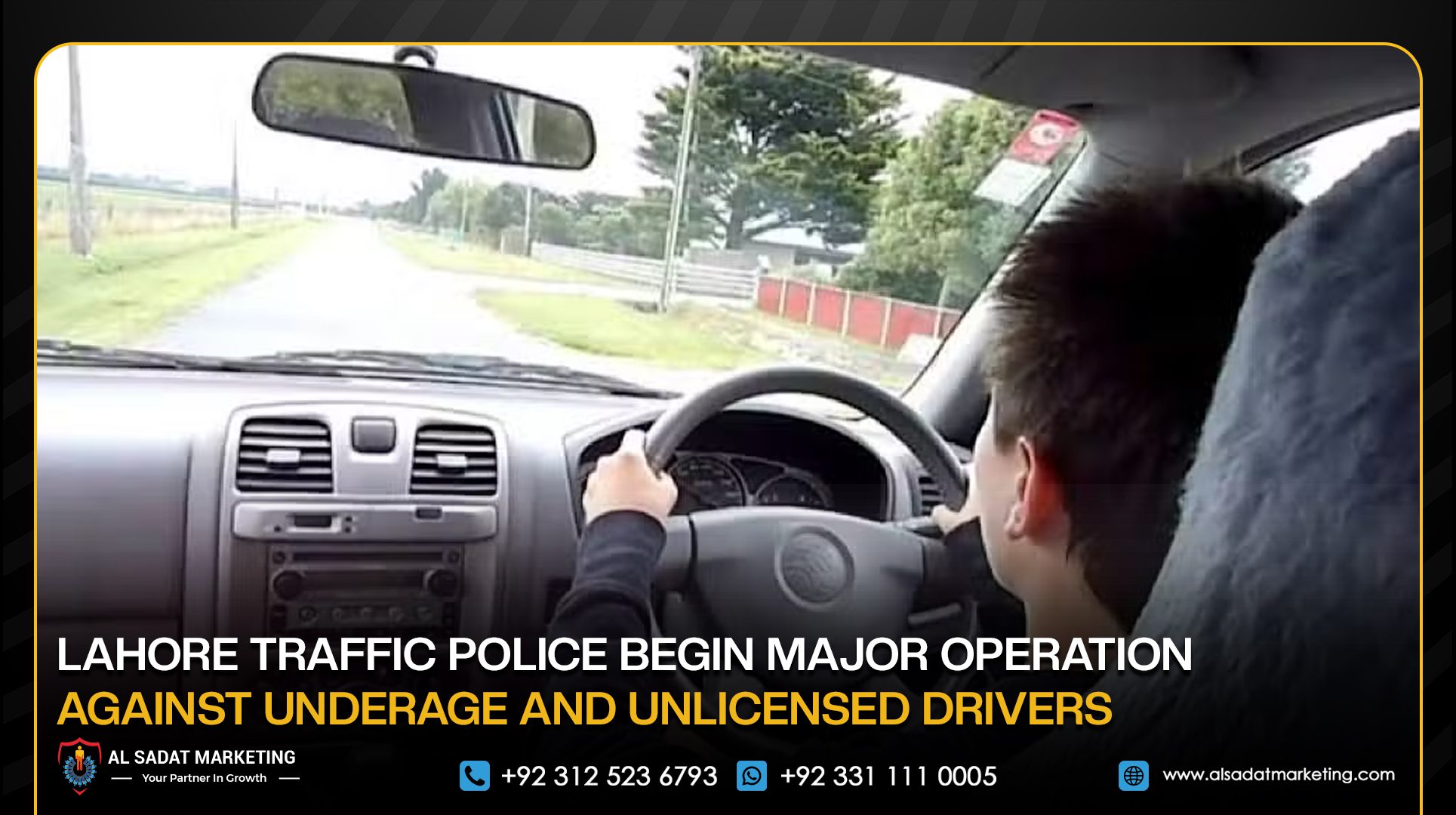 Lahore Traffic Police Begin Major Operation Against Underage and Unlicensed Drivers