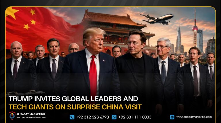 Trump Invites Global Leaders and Tech Giants on Surprise China Visit