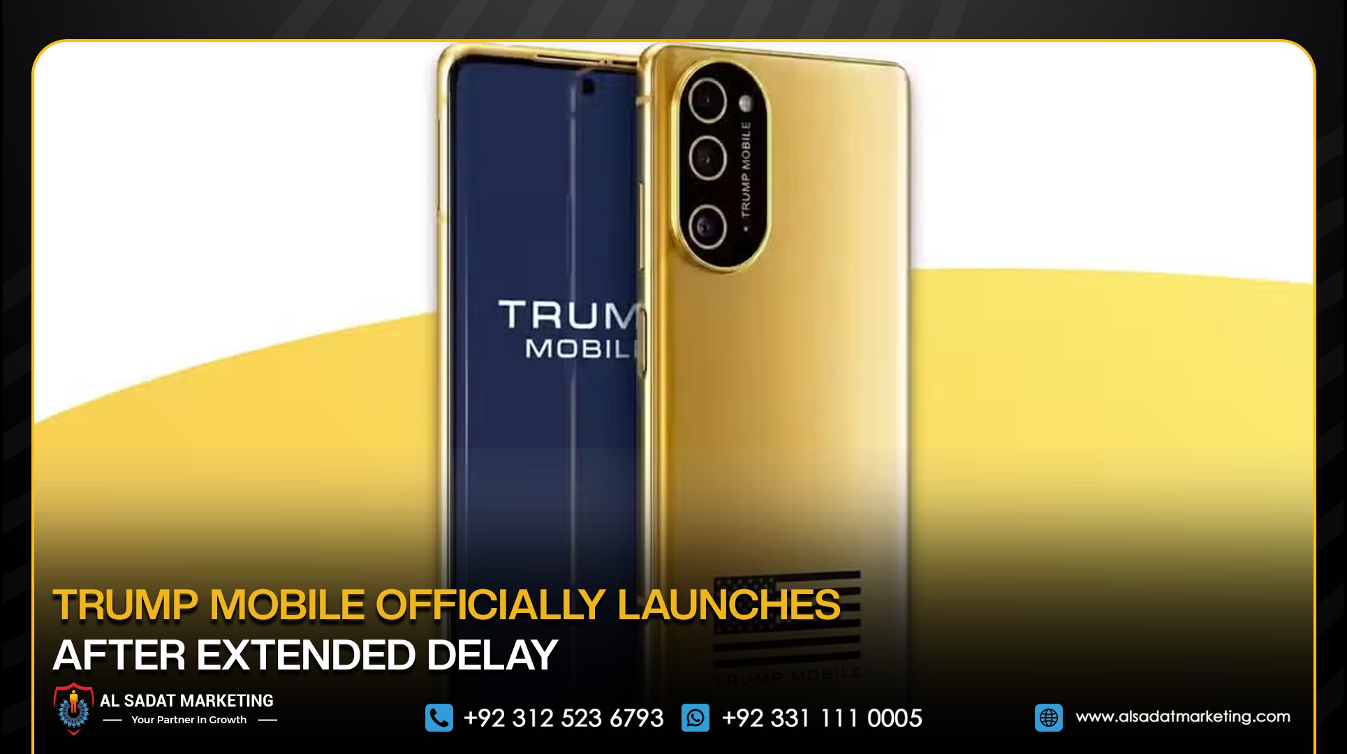 Trump Mobile Officially Launches After Extended Delay
