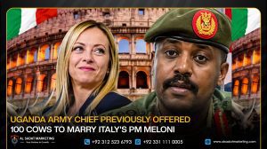 Uganda Army Chief Previously Offered 100 Cows to Marry Italy’s PM Meloni