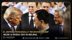 Xi Jinping Personally Receives Trump, Musk & Nvidia CEO in Beijing