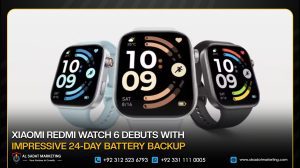 Xiaomi Redmi Watch 6 Debuts With Impressive 24-Day Battery Backup