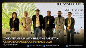 Zong Teams Up With Breathe Pakistan Climate Change Conference 2026