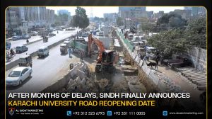 After Months of Delays, Sindh Finally Announces Karachi University Road Reopening Date 