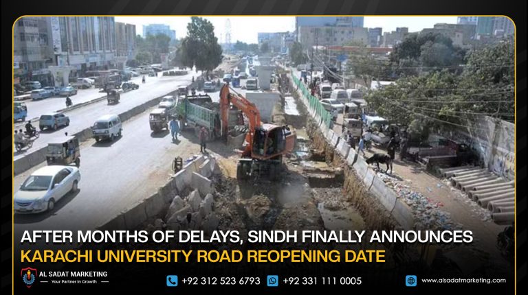 After Months of Delays, Sindh Finally Announces Karachi University Road Reopening Date 