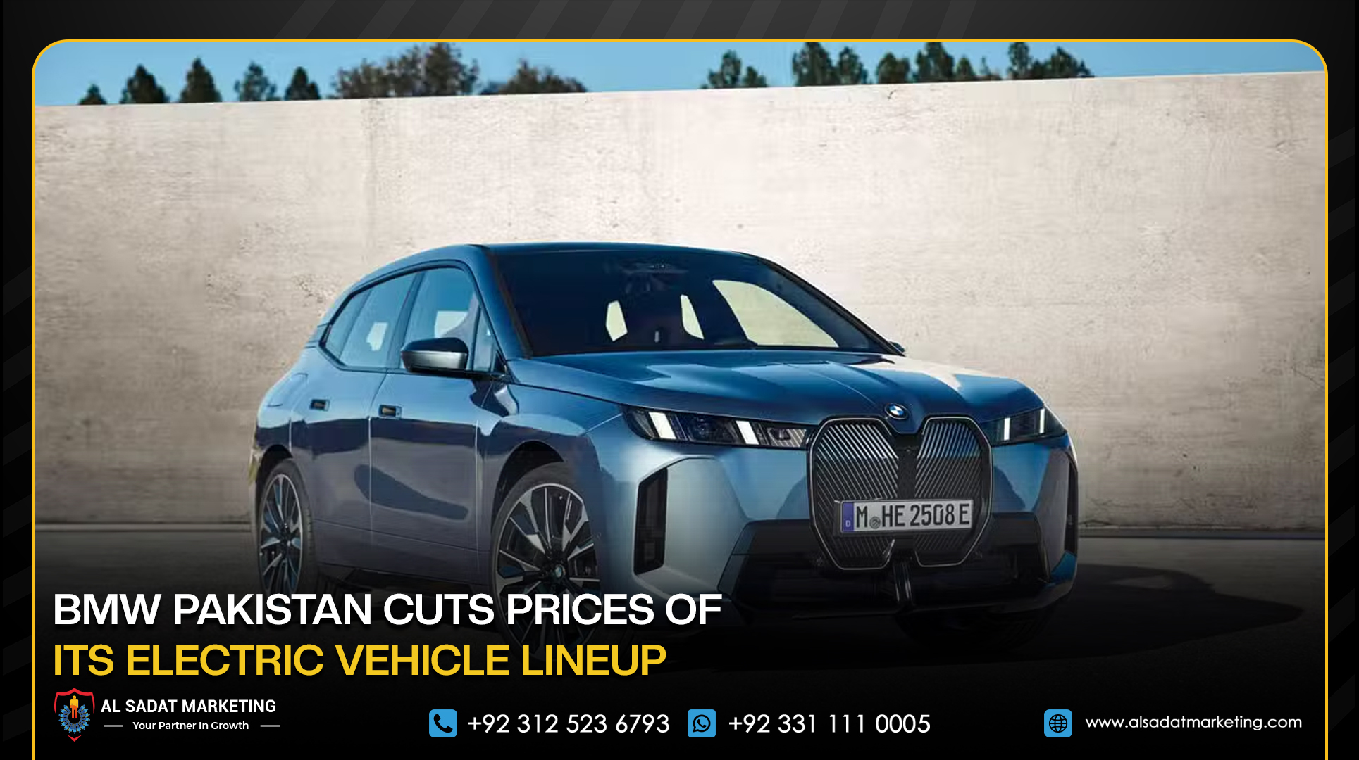 BMW Pakistan Cuts Prices of Its Electric Vehicle Lineup