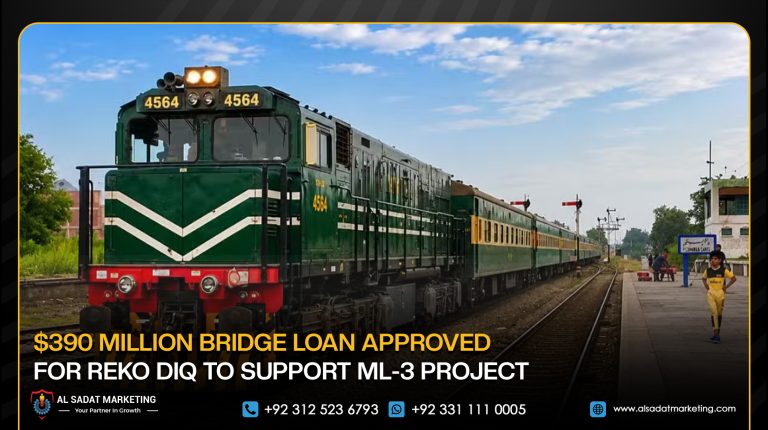 $390 Million Bridge Loan Approved for Reko Diq to Support ML-3 Project