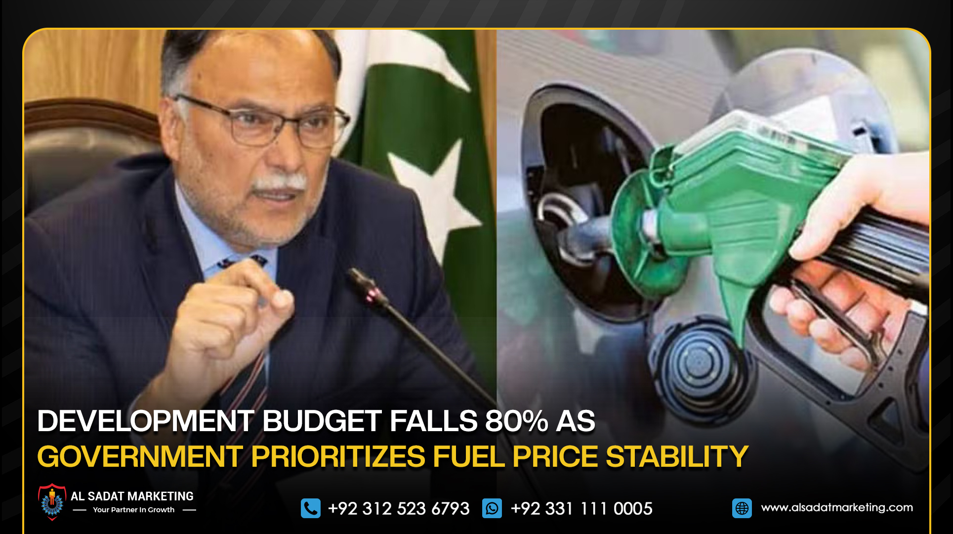 Development Budget Falls 80% as Government Prioritizes Fuel Price Stability