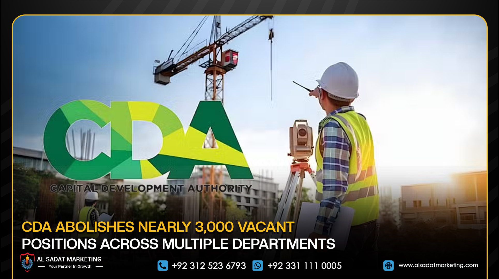 CDA Abolishes Nearly 3,000 Vacant Positions Across Multiple Departments