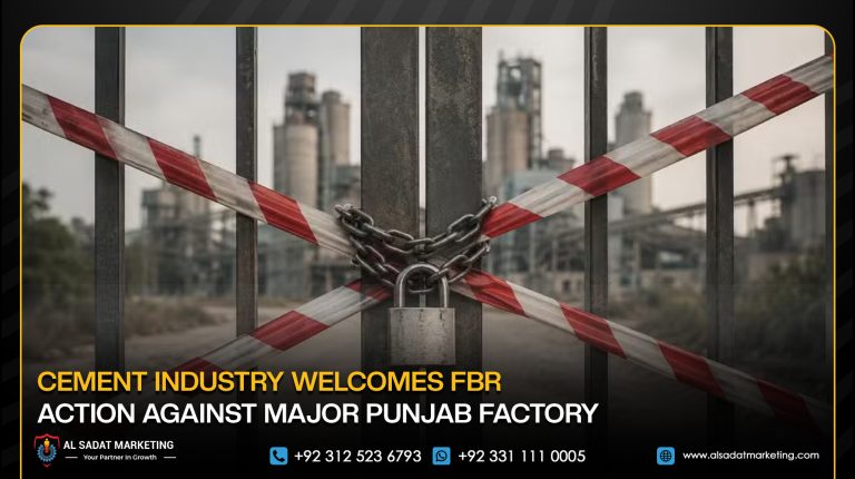 Cement Industry Welcomes FBR Action Against Major Punjab Factory