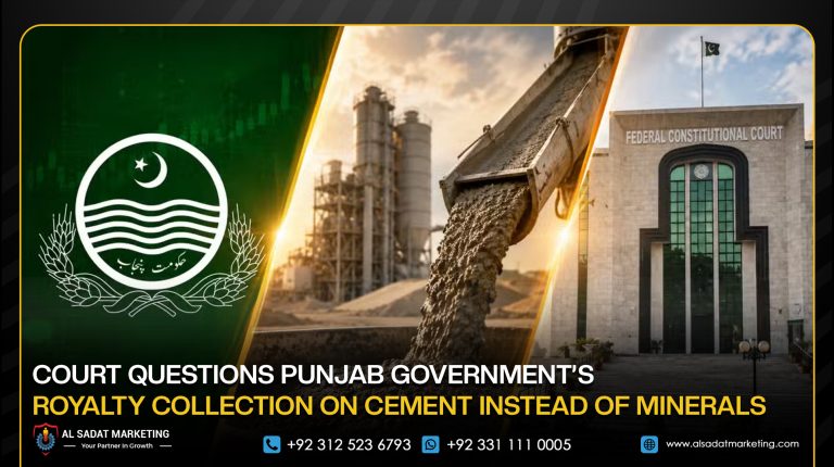 Court Questions Punjab Government’s Royalty Collection on Cement Instead of Minerals
