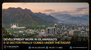 Development Works in Islamabad's E12 Sector Finally Comes Under the Radar