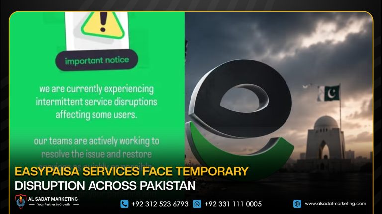 Easypaisa Services Face Temporary Disruption Across Pakistan