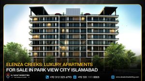 Elenza Creeks: Luxury Apartments for Sale in Park View City Islamabad