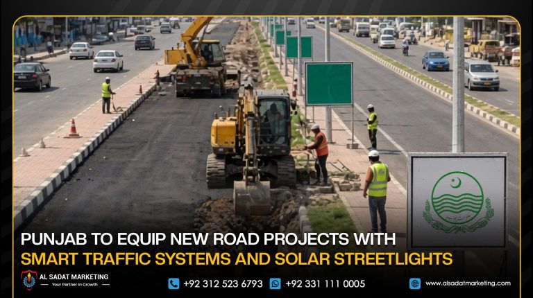 Punjab to Equip New Road Projects with Smart Traffic Systems and Solar Streetlights