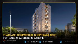 Flats and Commercial Shops Available for Sale at Address 12 Lahore