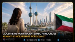 Good News for Students: HEC Announces Kuwait Scholarships for 2026–27