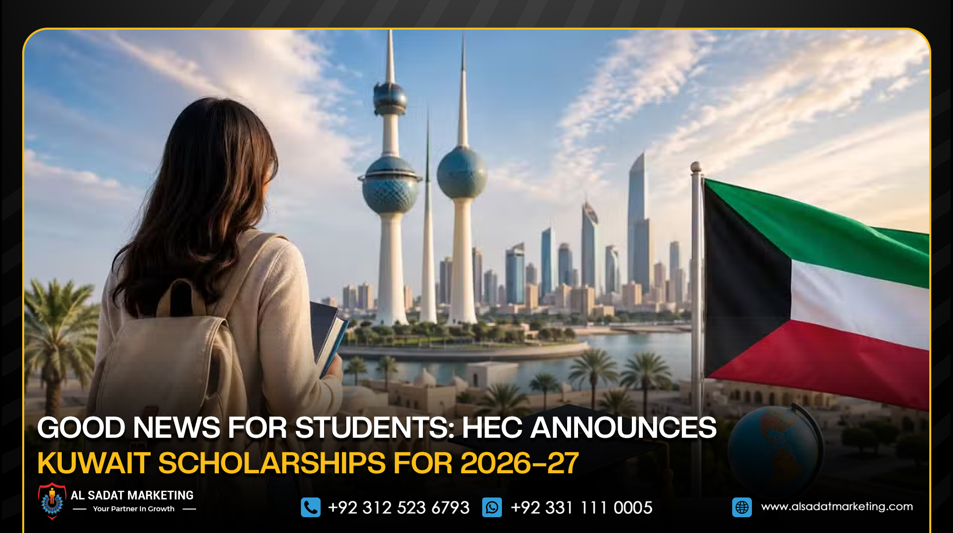 Good News for Students: HEC Announces Kuwait Scholarships for 2026–27