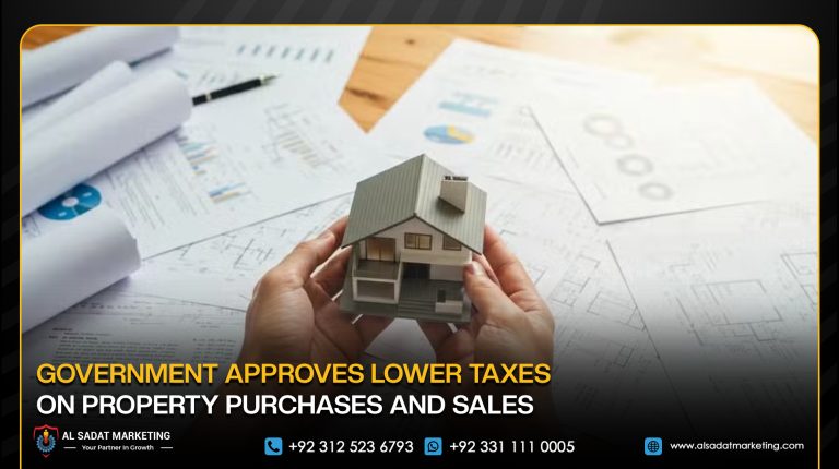 Government Approves Lower Taxes on Property Purchases and Sales