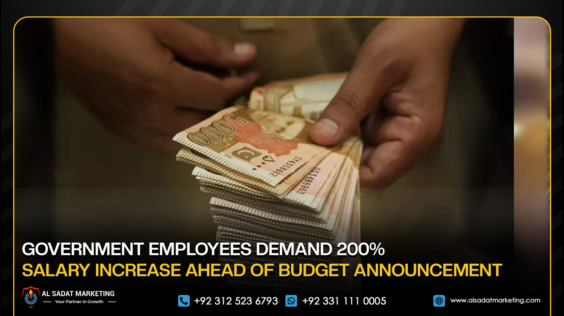 Government Employees Demand 200% Salary Increase Ahead of Budget Announcement